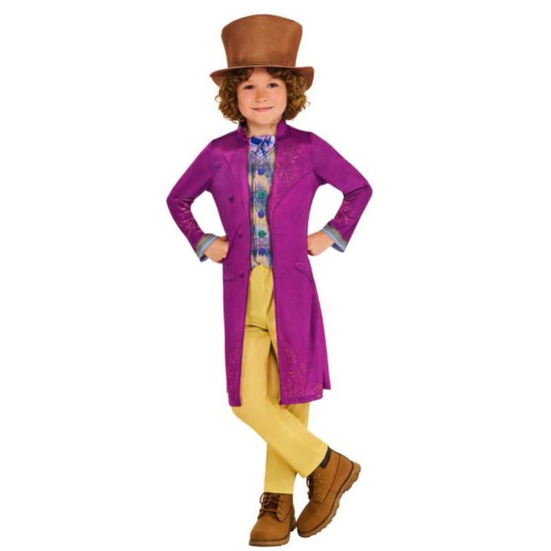 3 Piece Willy Wonka Costume