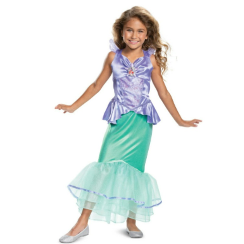 Ariel Mermaid Princess Costume Kids