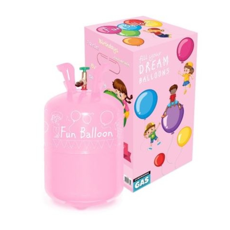 Medium Helium Balloon Cylinder - Fills up to 50 Balloons