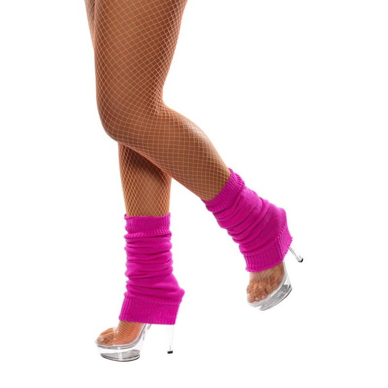 Neon Pink Leg Warmers