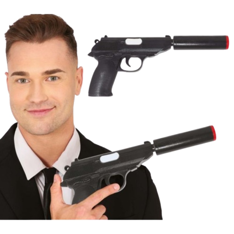 Pistol with Silencer