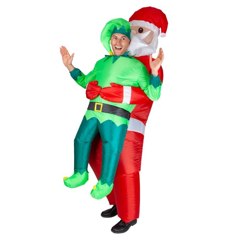 Adult Carry Me Santa Inflatable