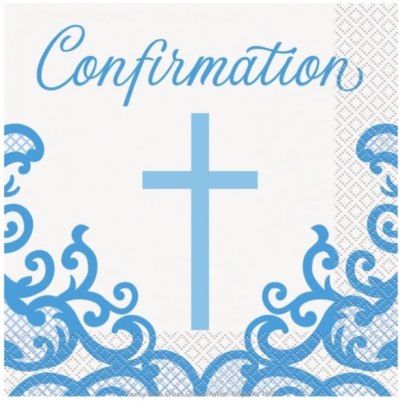 Confirmation Blessing Napkins - 16 Pack