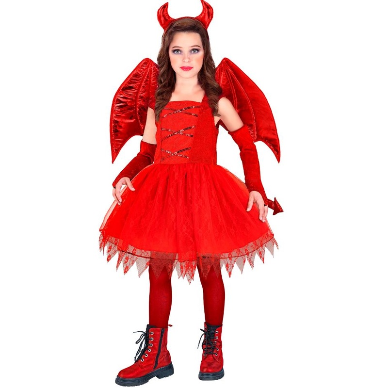 Devil Costume - Girls