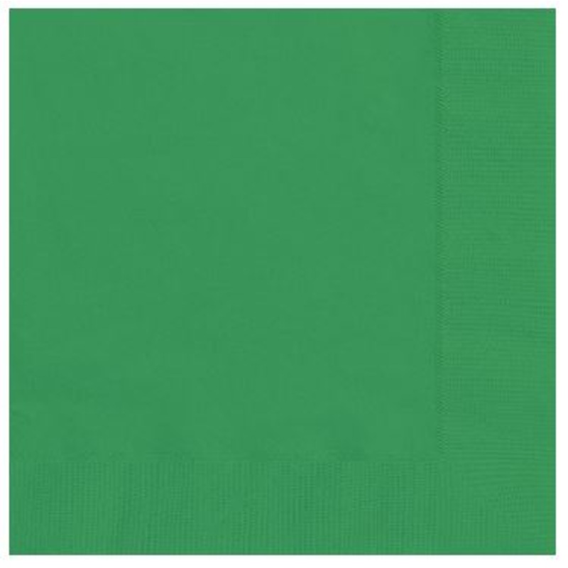 Emerald Green Napkins - 20 Pack
