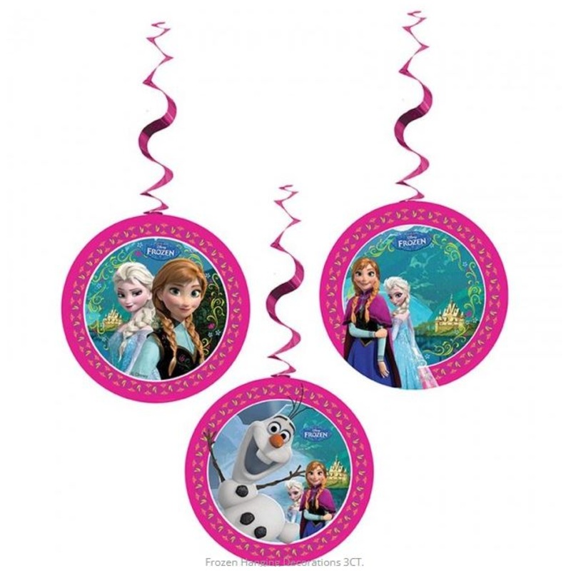 Frozen Hanging Decoration - 3 Pack