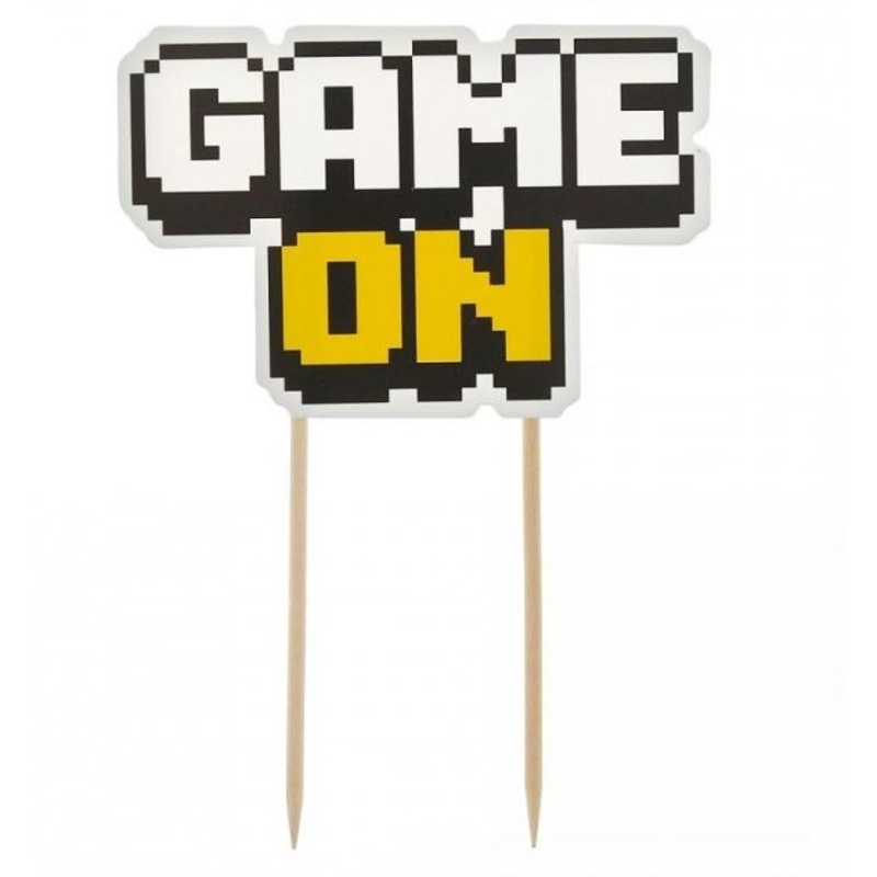 Game On Cake Topper