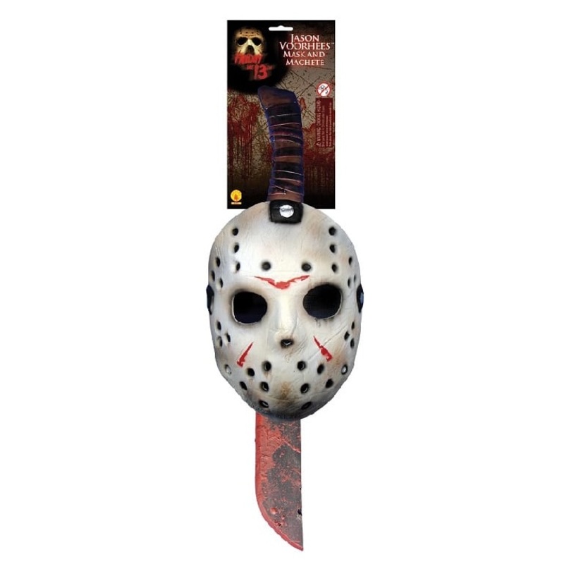 Jason Voorhees Machete & Mask