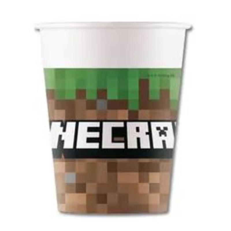 Minecraft Paper Cups