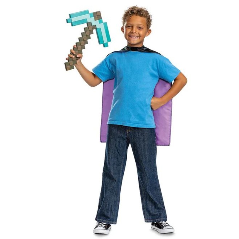 Minecraft Pickaxe & Cape Set