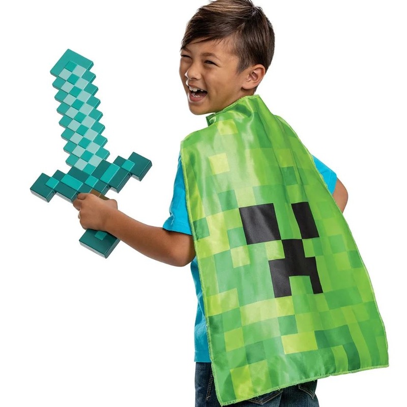 Minecraft Sword & Cape Set