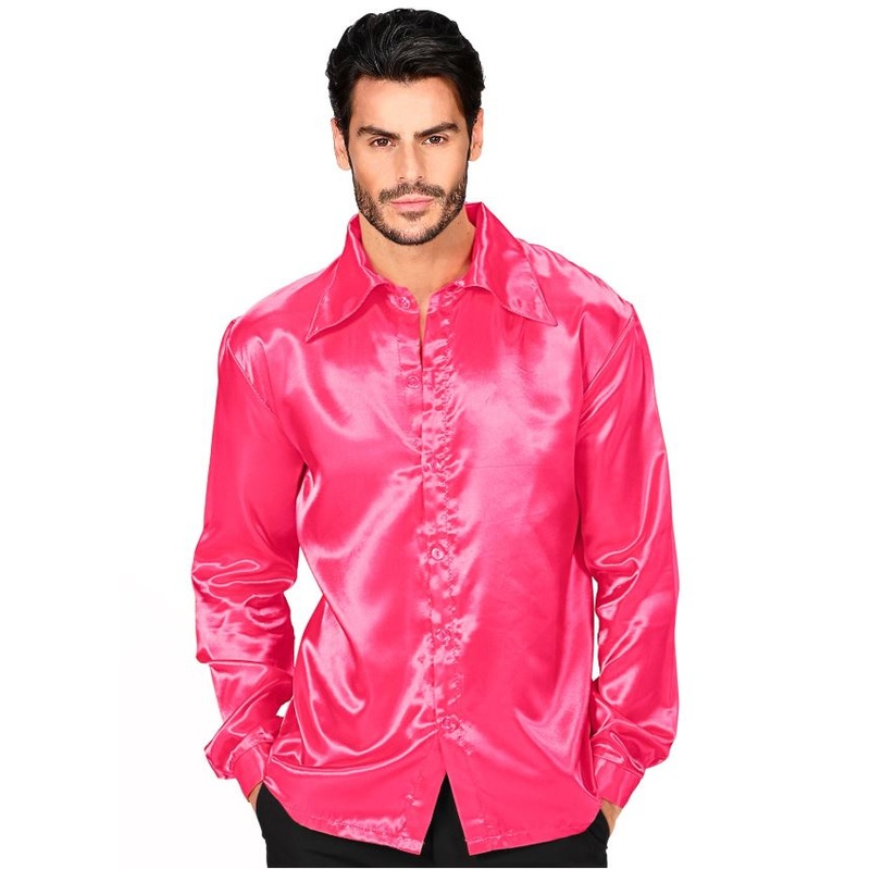 Pink 70's Disco Shirt