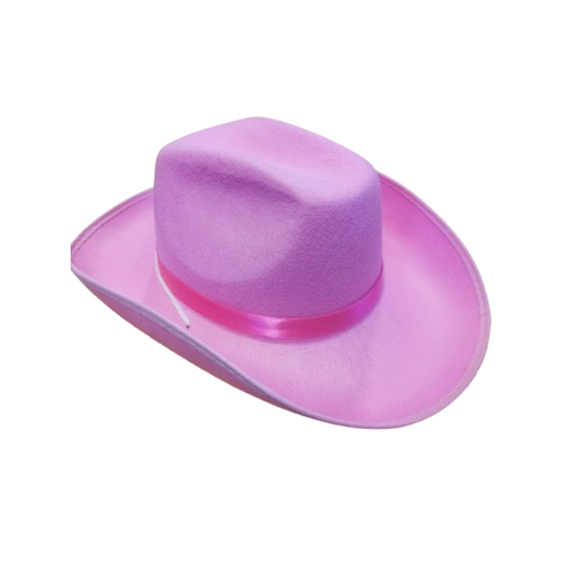 Pink Cowgirl Hat - Adults