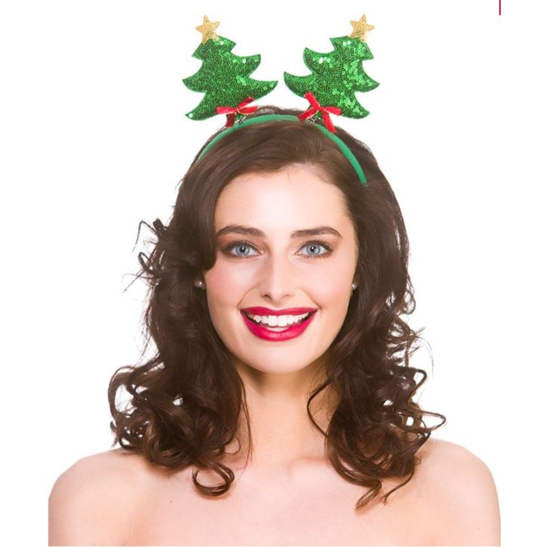 Sequin Christmas Tree Boppers