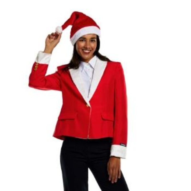 SuitMeister Santa Faux Fur Blazer