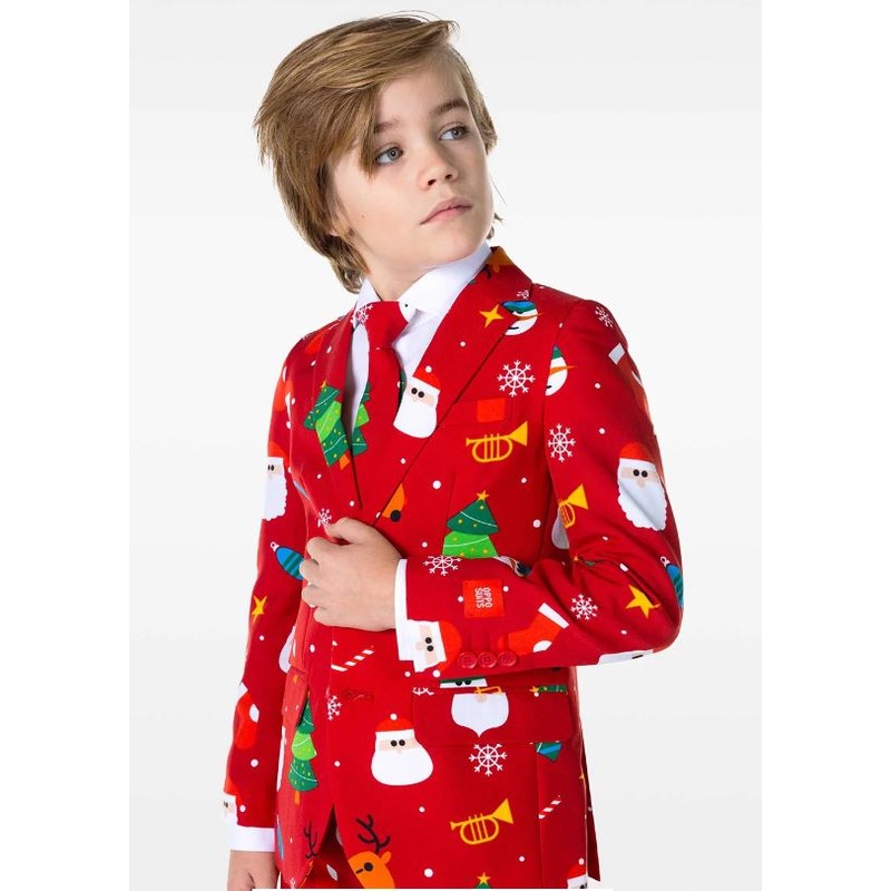 Winter Festivity Red OppoSuit - Kids