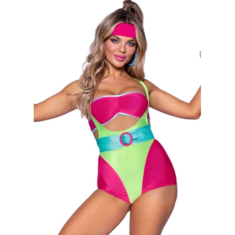 80s Workout Diva Costume - Ladies