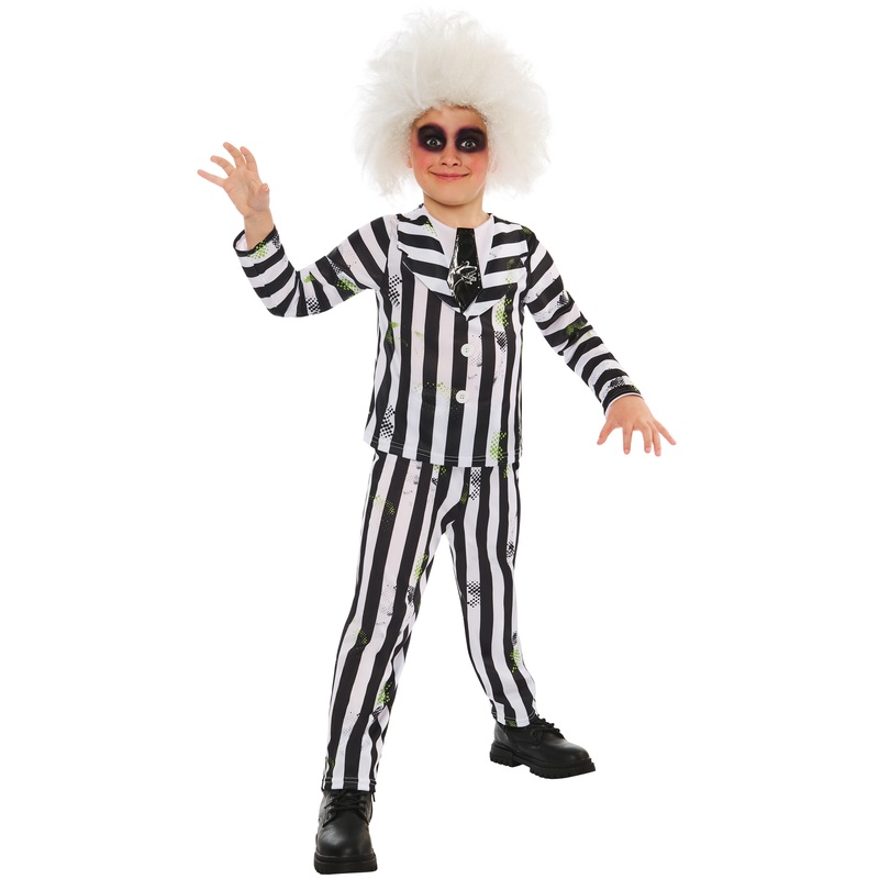 Beetlejuice Child Costume with Wig