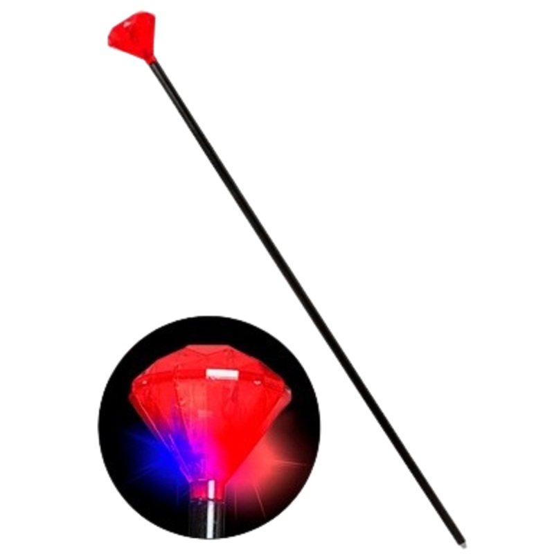 Blinking Light Ruby Cane