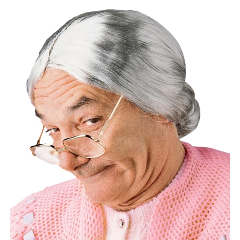 Grandmother Wig - Grey