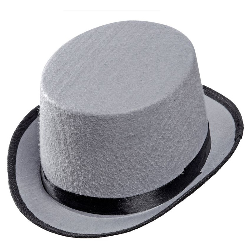 Grey Top Hat - Kids