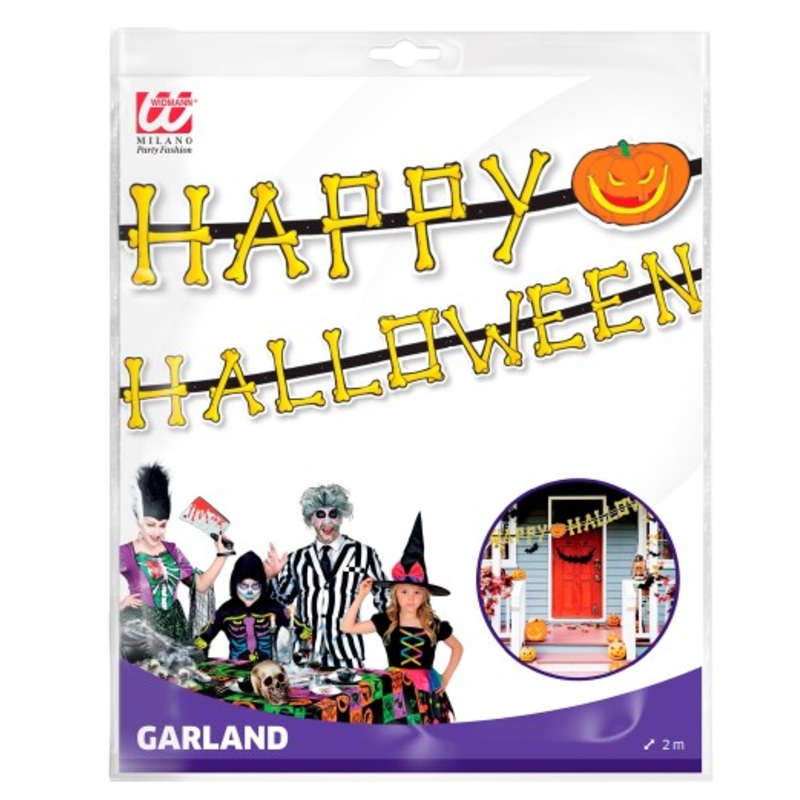 Happy Halloween Garland