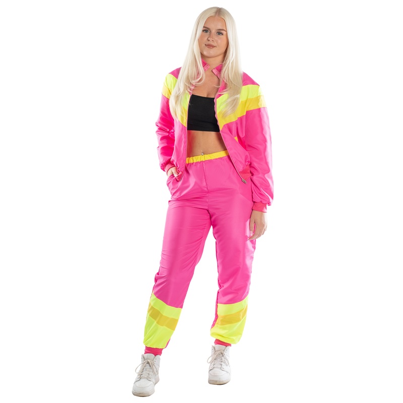 Neon Pink Shell Suit