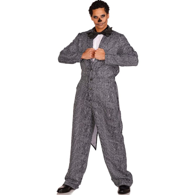 Pinstriped Tux Costume - Men's