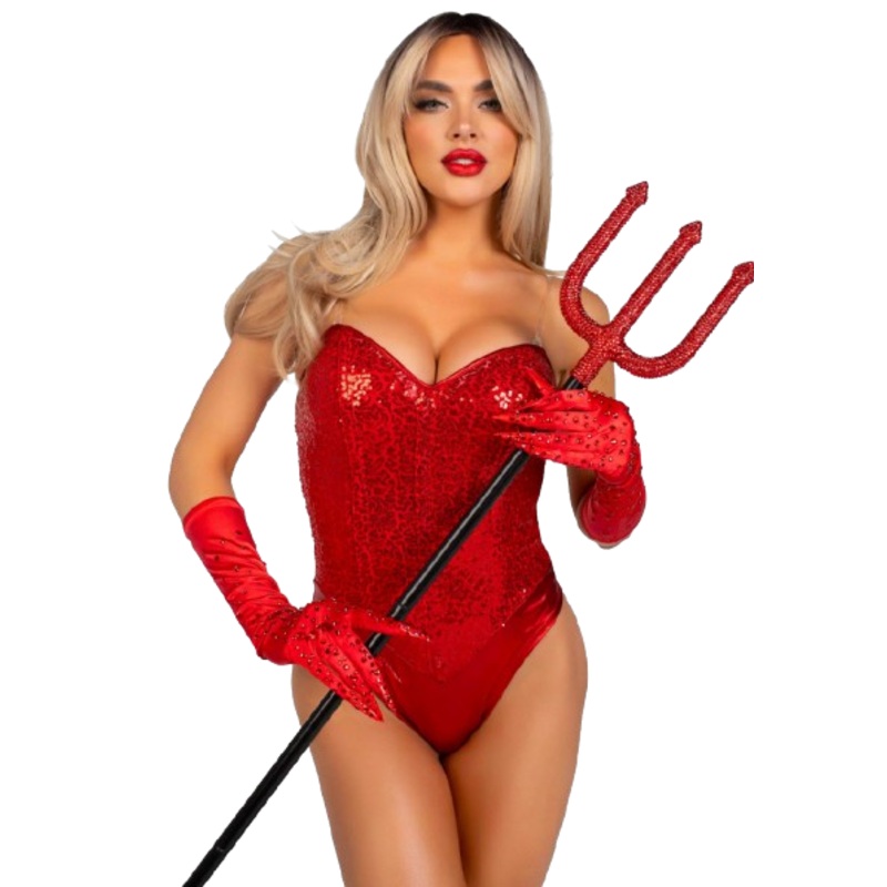 Rhinestone Pitch Fork