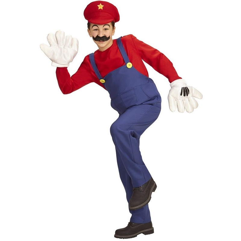 Super Plumber Costume - Kids