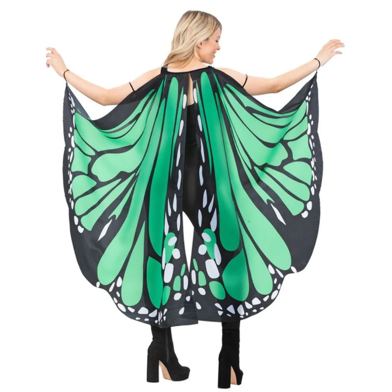 Fabric Butterfly Wings - Green
