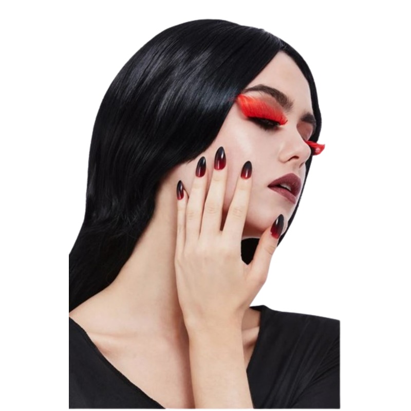Gothic Eyelash and Nail Set