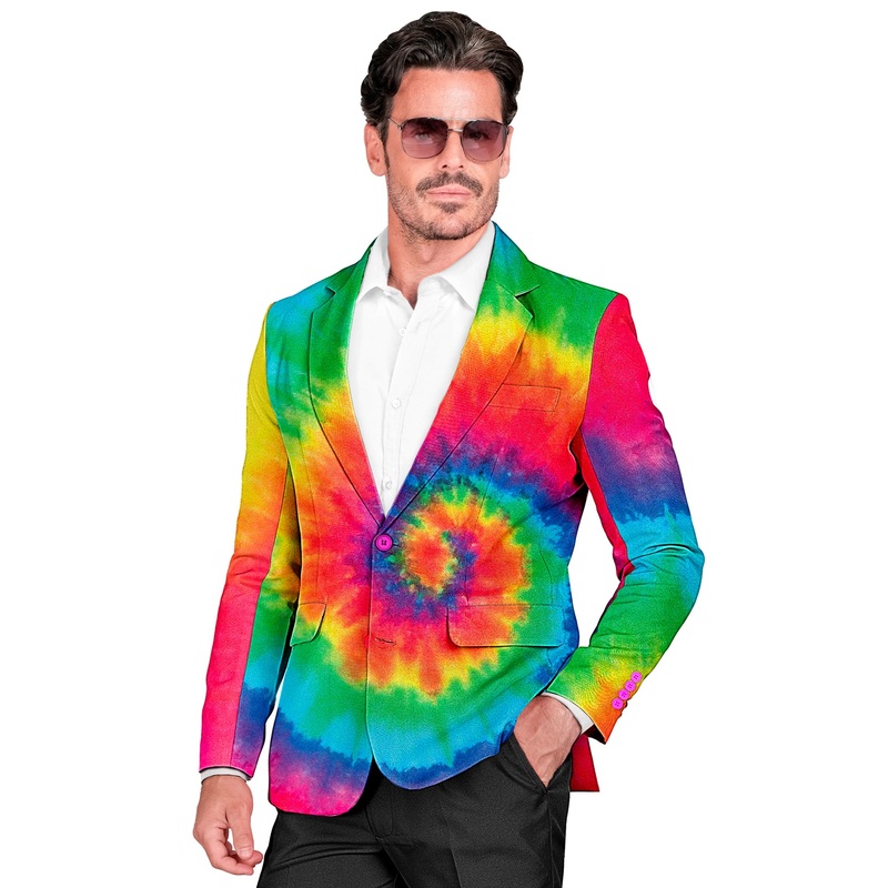 Neon Tie Dye Party Jacket