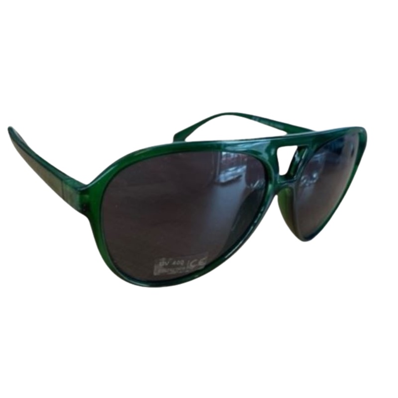 Retro 70's Sunglasses - Green