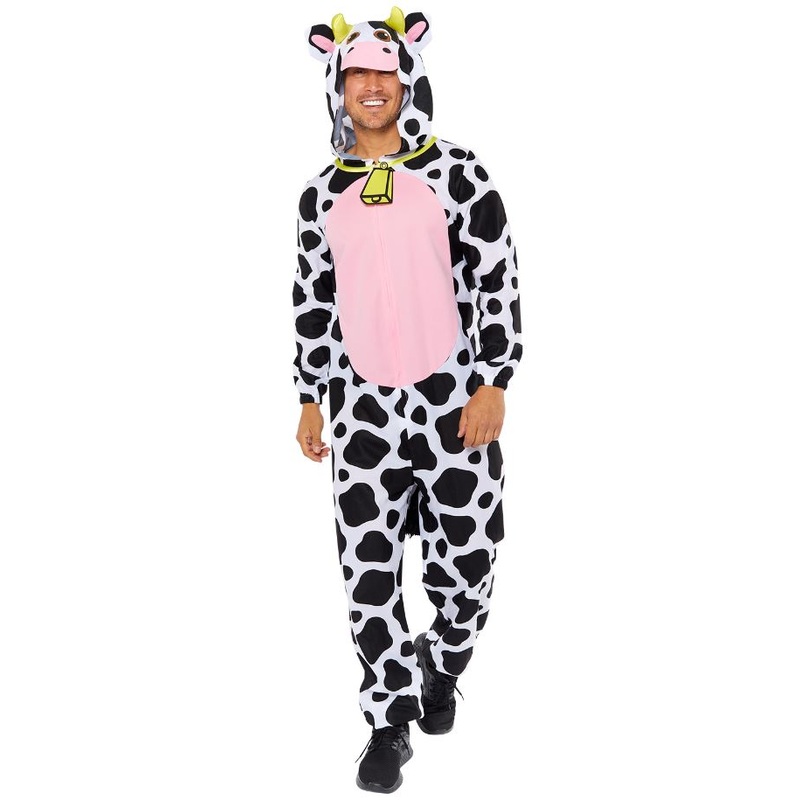 Adults Plush Cow Onesie