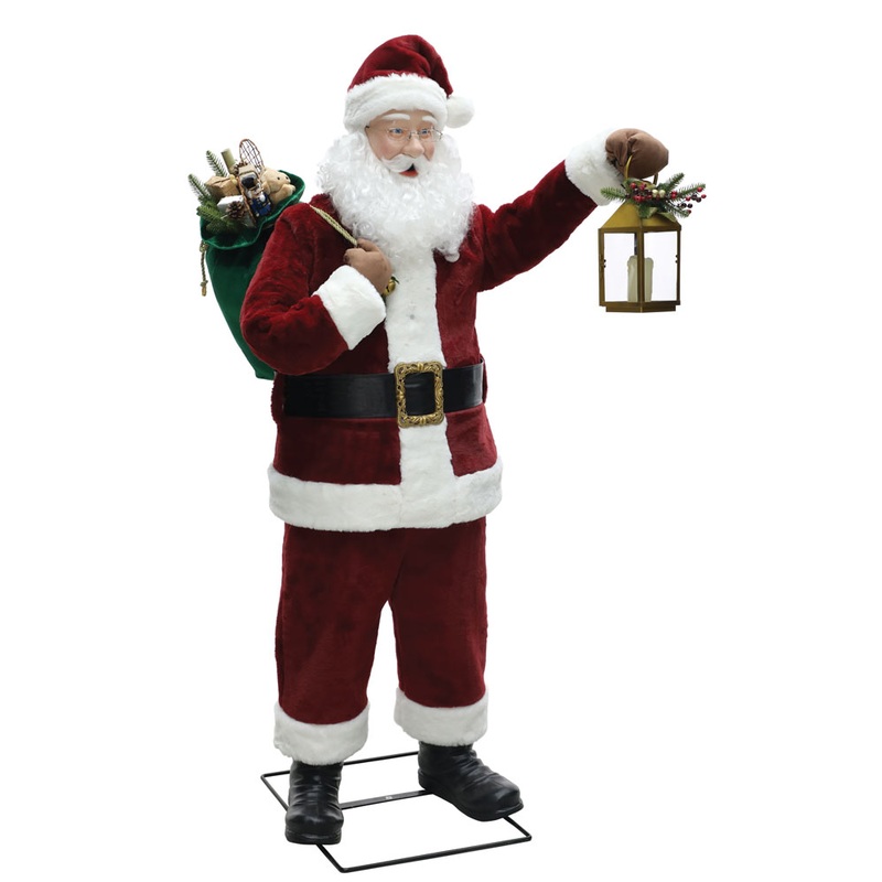 Deluxe Santa Greeter Animated Figure