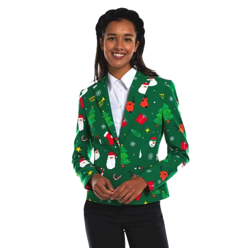 Festivity Green Blazer