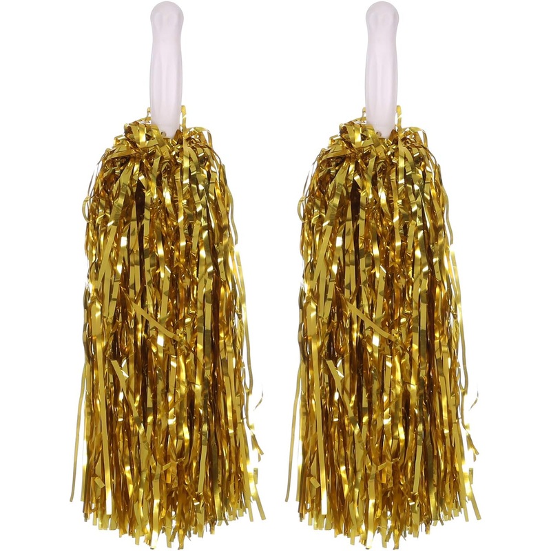 Gold Pom Poms