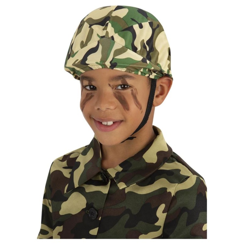 Kids Army Camo Helmet