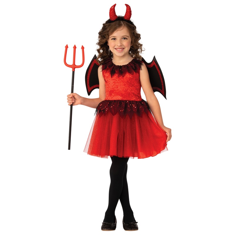 Kids Red Devil Costume