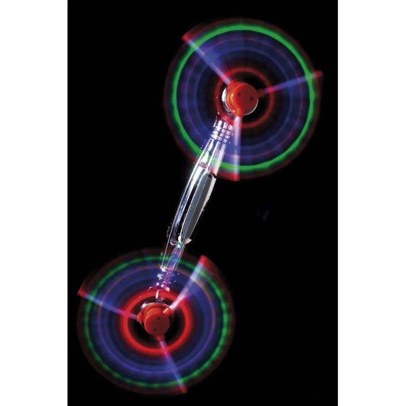LED Double Helicopter Windmill