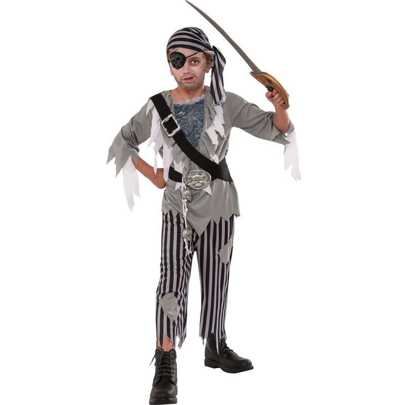Ghost Pirate Boy Costume