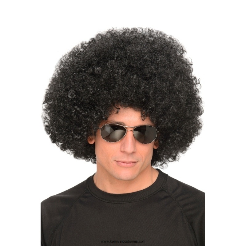Jumbo Afro Wig - Black