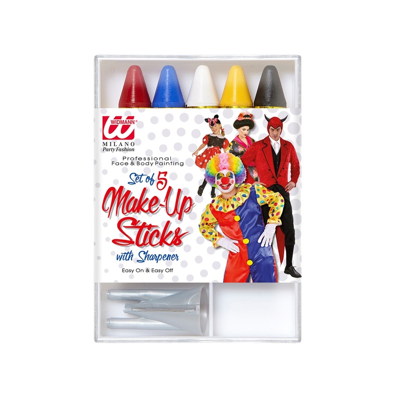 Makeup Sticks With Sharpener