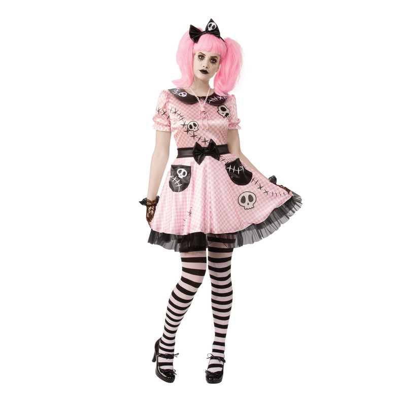 Pink Skelly Costume