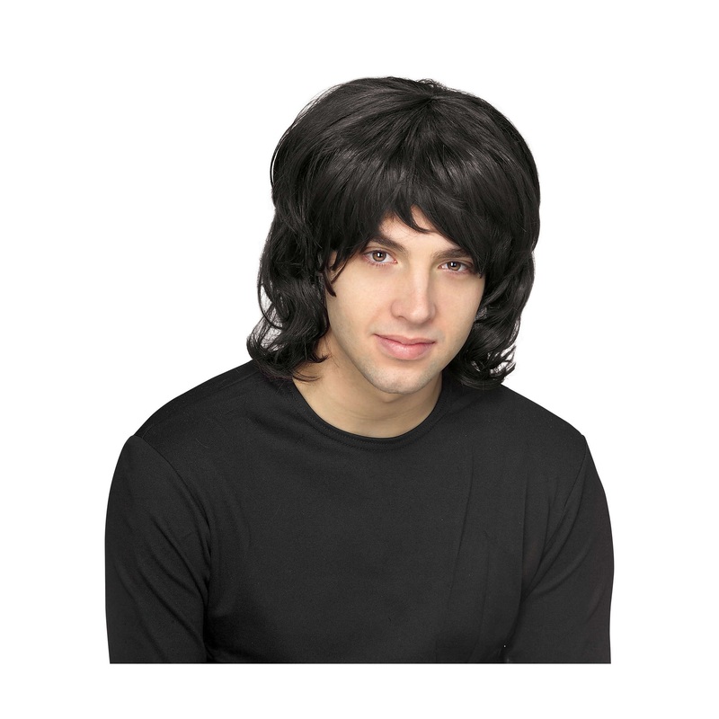 70s Shag Wig - Black