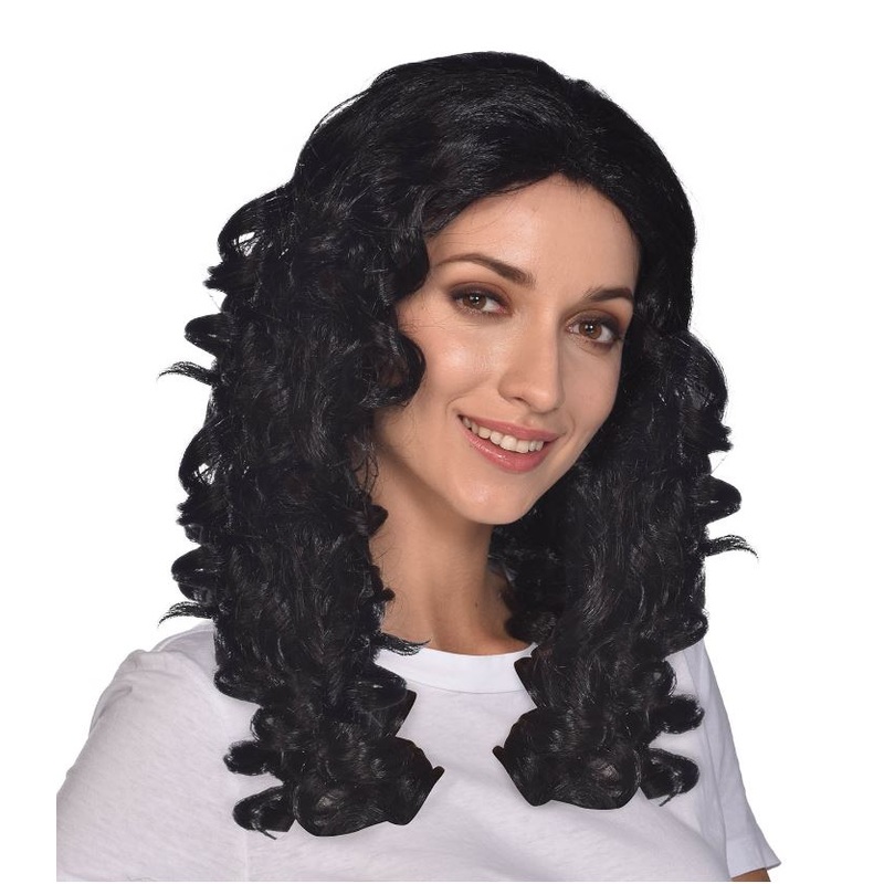 Long Wavy Black Wig
