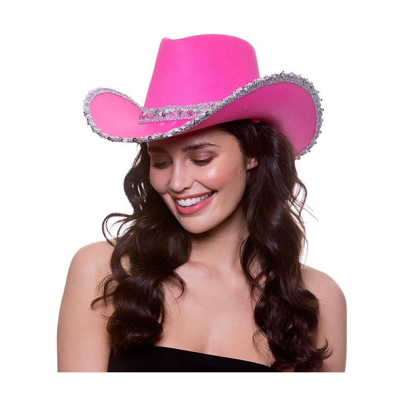 Texan Cowgirl Hat - Pink
