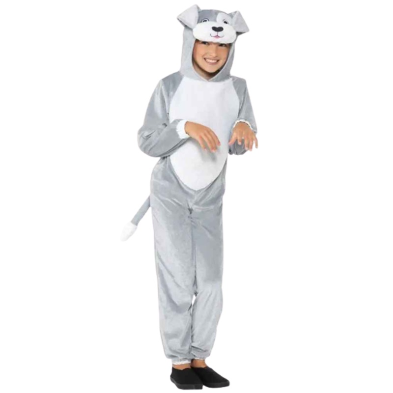 Tween Grey Dog Costume
