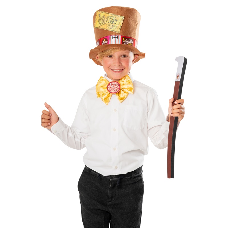Willy Wonka Accessory Set - Kids